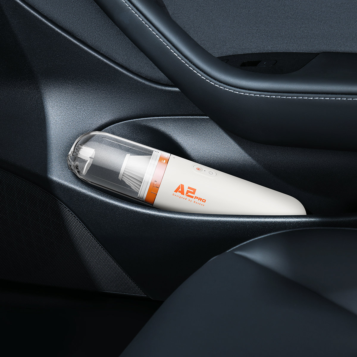 "baseus A2 Pro" 80w Belaidis Automobilinis Dulkių Siurblys - Baltas