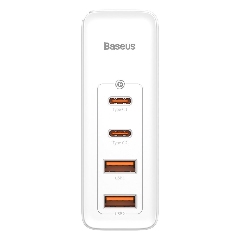 Gan2 Pro Usb Greitasis įkroviklis Usb-c Qc Pd 100w, Baltas