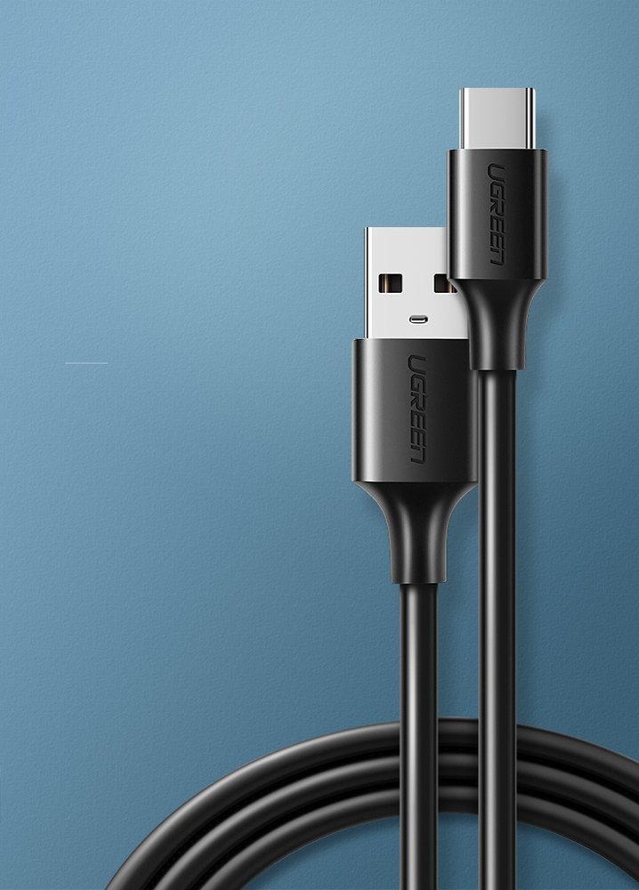 Kabelis Usb - Usb-c 2a 2 M Juodas