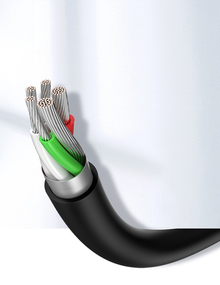 Kabelis Usb - Usb-c 2a 2 M Juodas