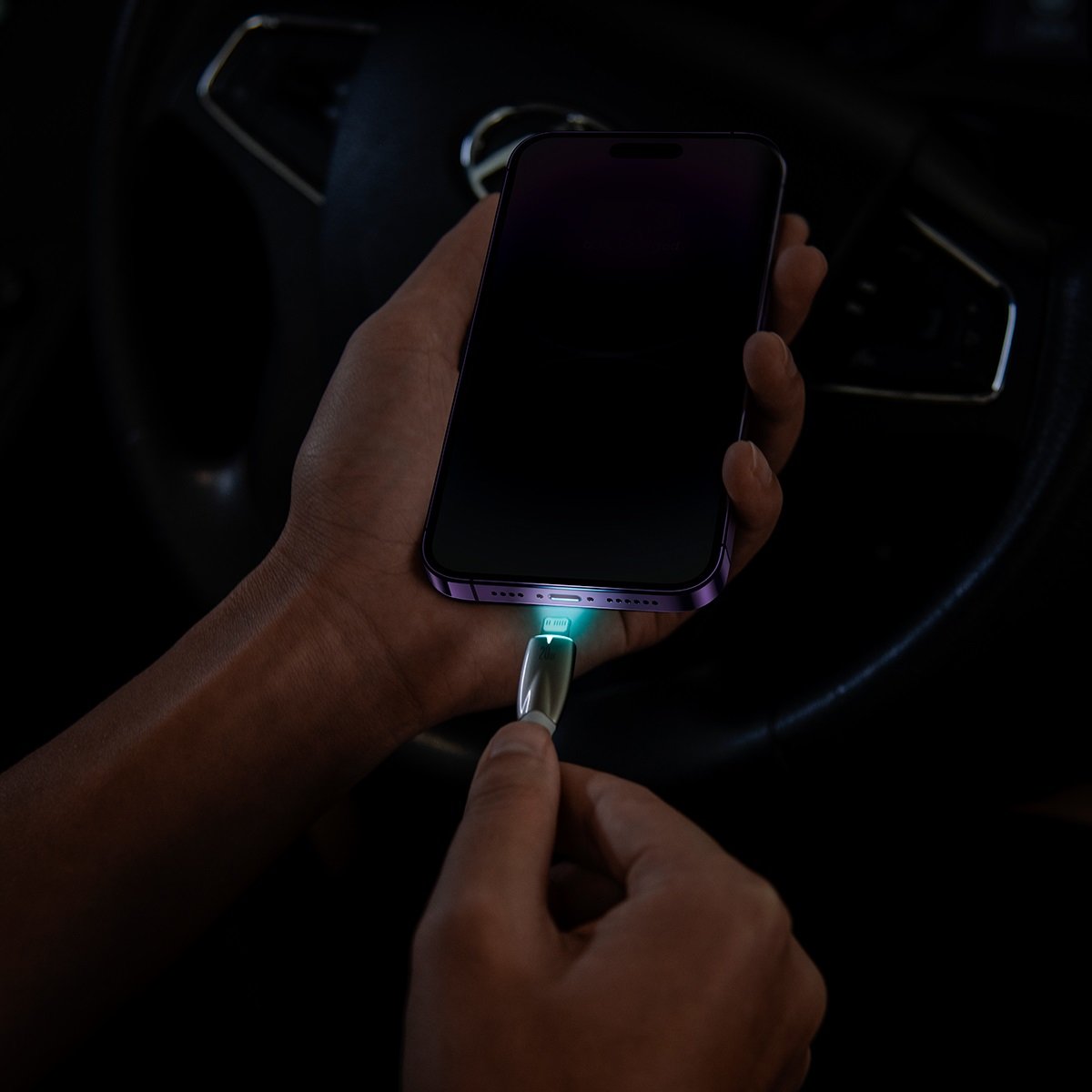 Greitasis įkrovimo Kabelis "iphone" Usb-c - "lightning" 480mb/s Pd 20w 1 M Baltas