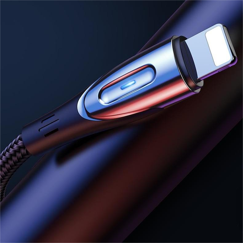 Greitojo įkrovimo Laidas "iphone" Usb-a - "lightning Sharp Series" 1,2 M Juodas