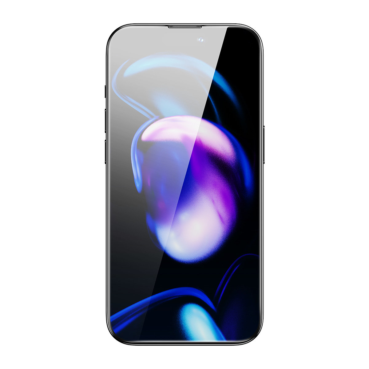 2x Grūdintas Stiklas "iphone 14 Pro" Visam Ekranui Su 0,3 Mm Garsiakalbio Dangteliu