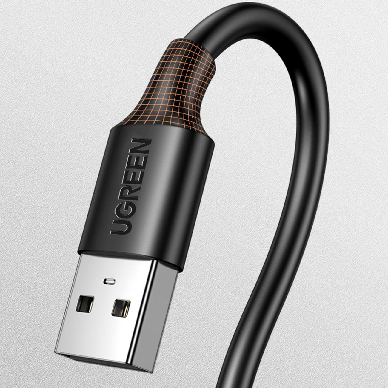 Lankstus Lankstus Usb 2.0 Kabelis 480mb/s 25cm Juodas