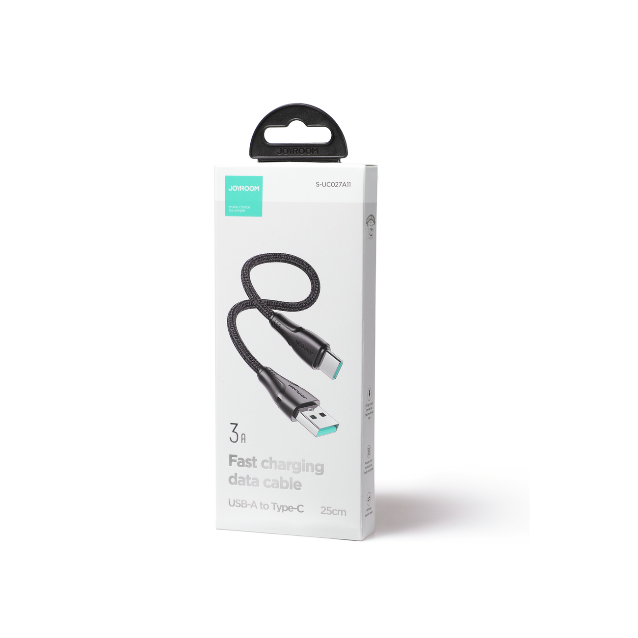 "surpass" Serijos Usb-c - "lightning" 20w "iphone" Kabelis 0,25 M Juodas