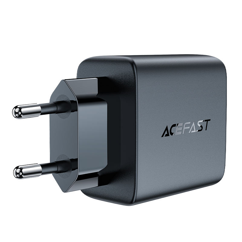 Gan 35w Pd 2x Usb-c Greitasis įkroviklis Juodas