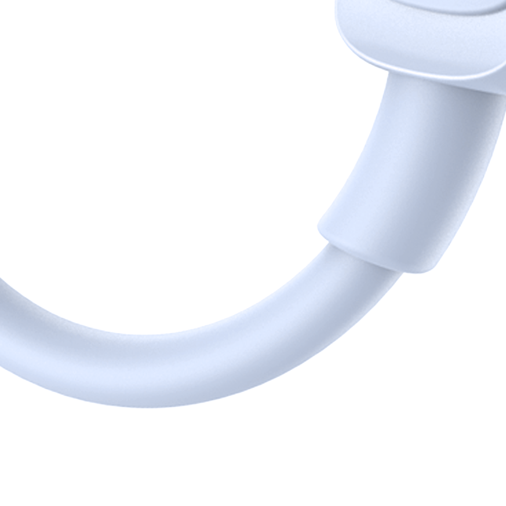 Kabelis "iphone" Usb-c - "lightning" 20w 1,2 M Mėlynas