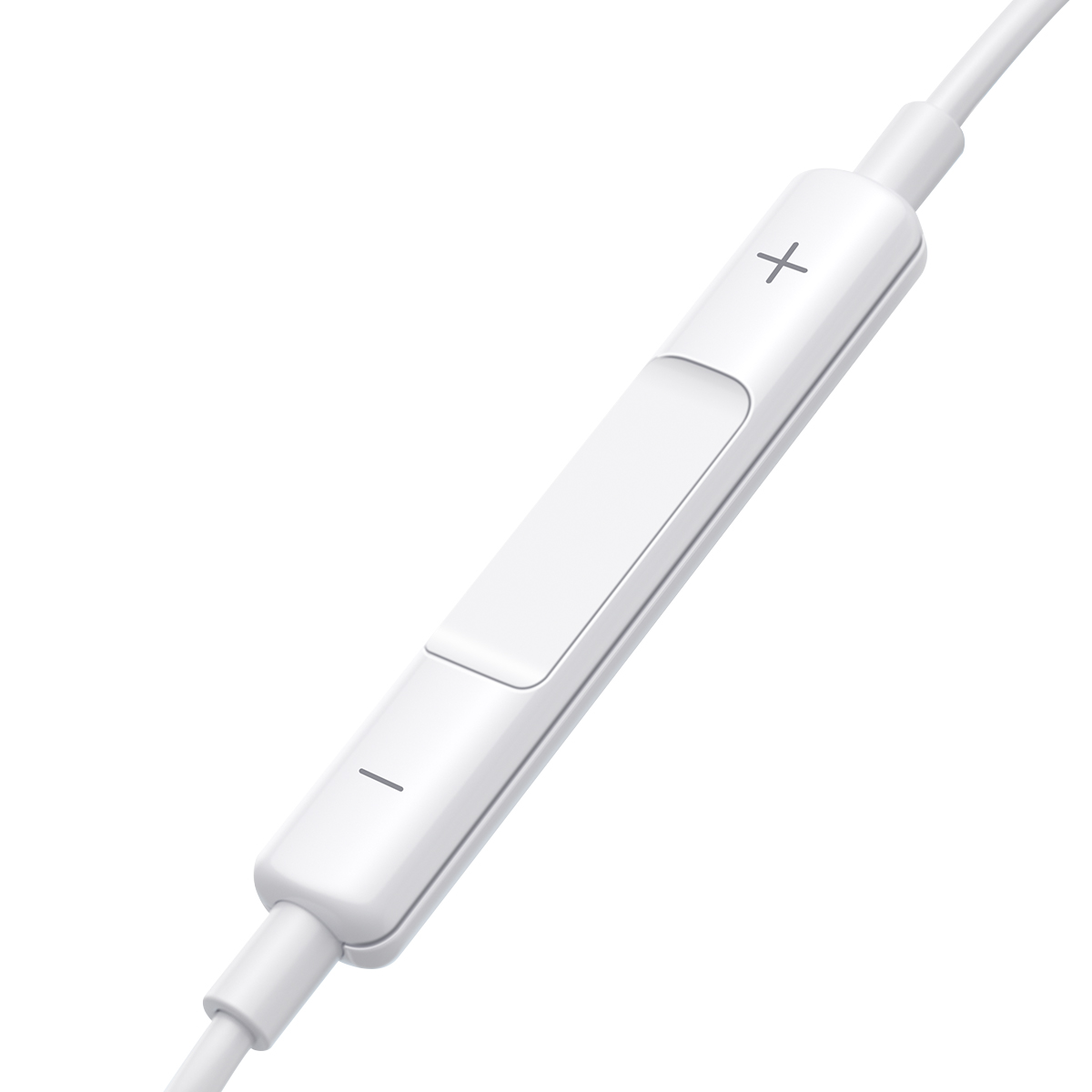 Laidinės Mini Jack 3,5 Mm Ausinės Su Nuotolinio Valdymo Pulteliu, Baltos Spalvos