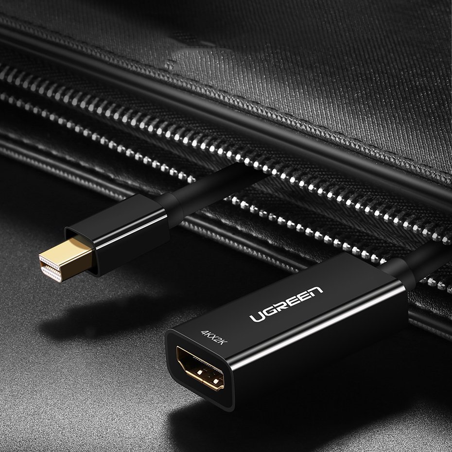 Adapteris Fhd Mini Displayport (vyriškos Lyties) - Hdmi (moteriškos Lyties), Baltas