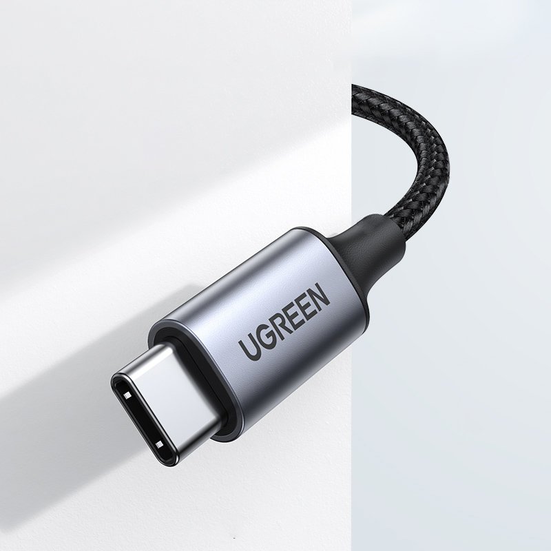 Stereofoninis Garso Kabelis Aux 3,5 Mm Mini Lizdas - Usb-c, Skirtas Planšetiniam Telefonui, 1 M, Juodas