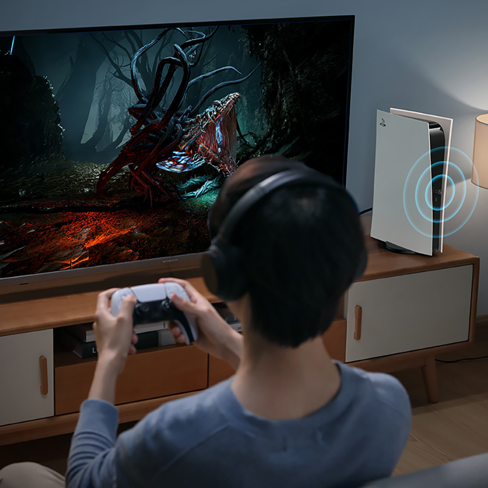 "bluetooth" Siųstuvo Adapteris "playstation Nintendo Switch" Ausinėms Juodas