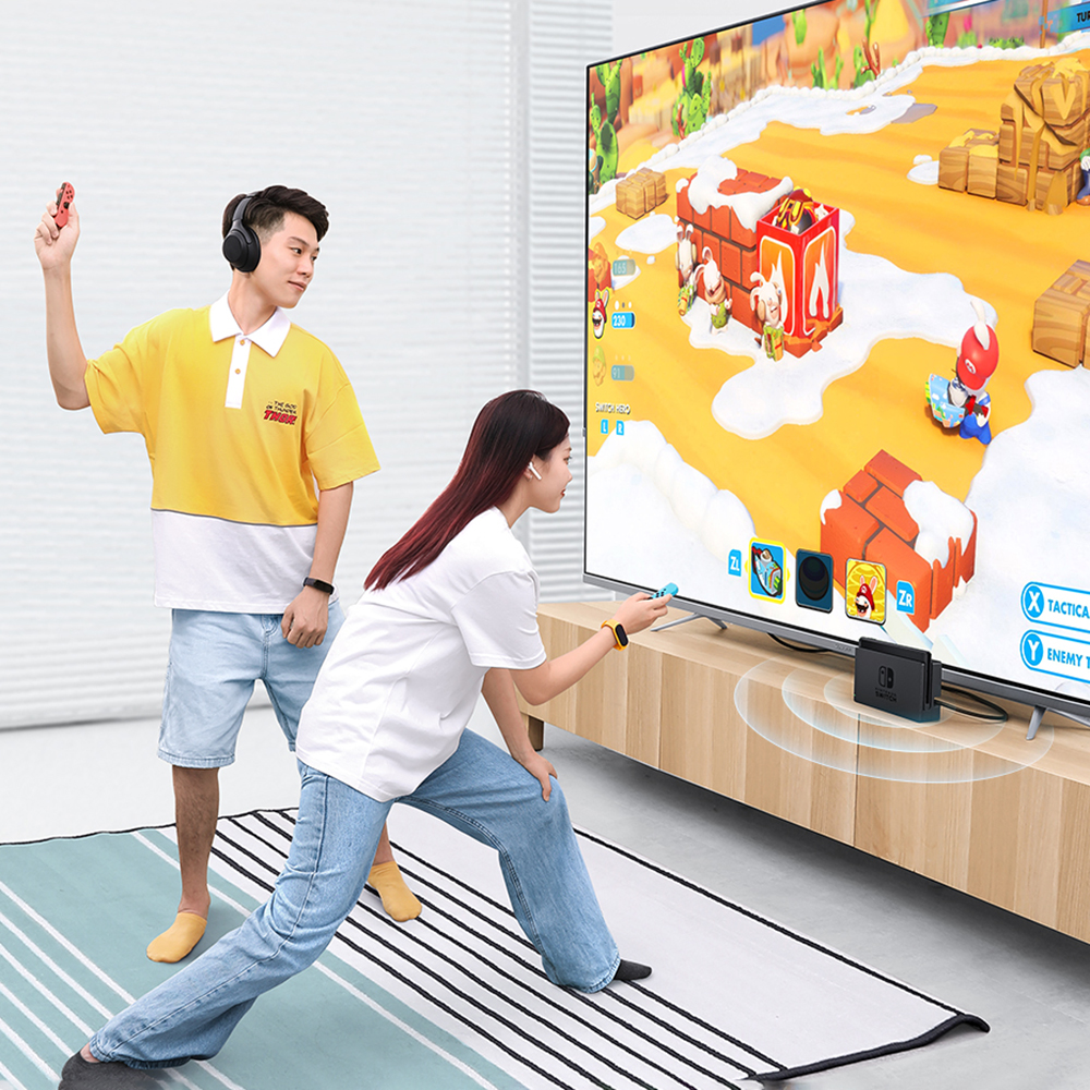 "bluetooth" Siųstuvo Adapteris "playstation Nintendo Switch" Ausinėms Juodas