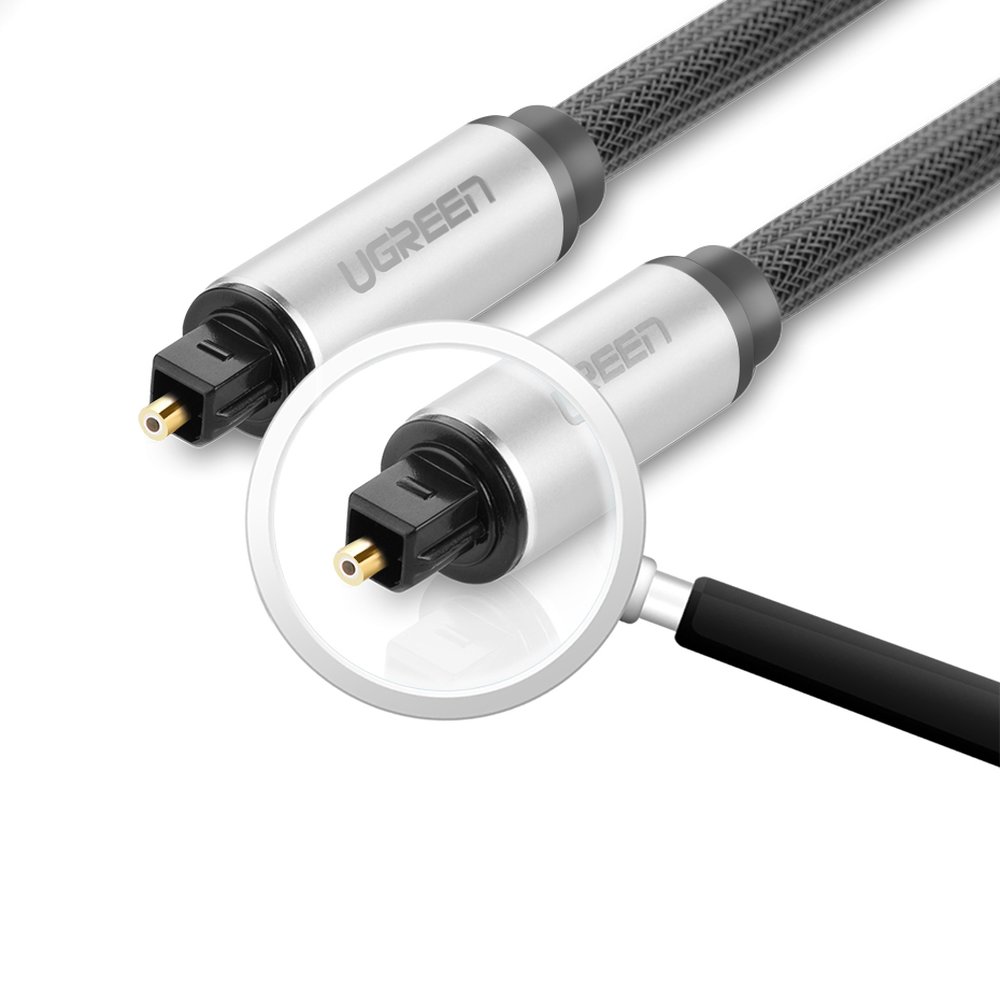 Toslink Spdif Optinis Kabelis 3 M Pilkos Spalvos