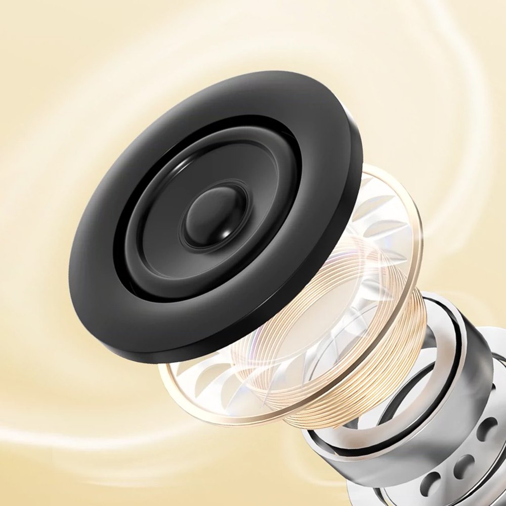 Belaidės Anc "bluetooth" Ausinės į Ausis 5.3 Baltos Spalvos
