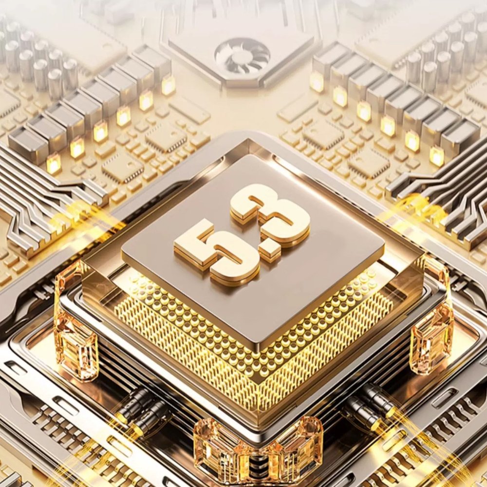 Belaidės Anc "bluetooth" Ausinės į Ausis 5.3 Baltos Spalvos