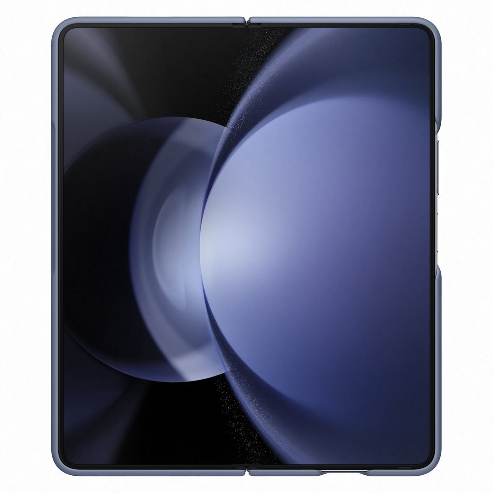2in1 Silikoninis Dėklas Galaxy Z Fold 5 + Stylus Slim Case Blue