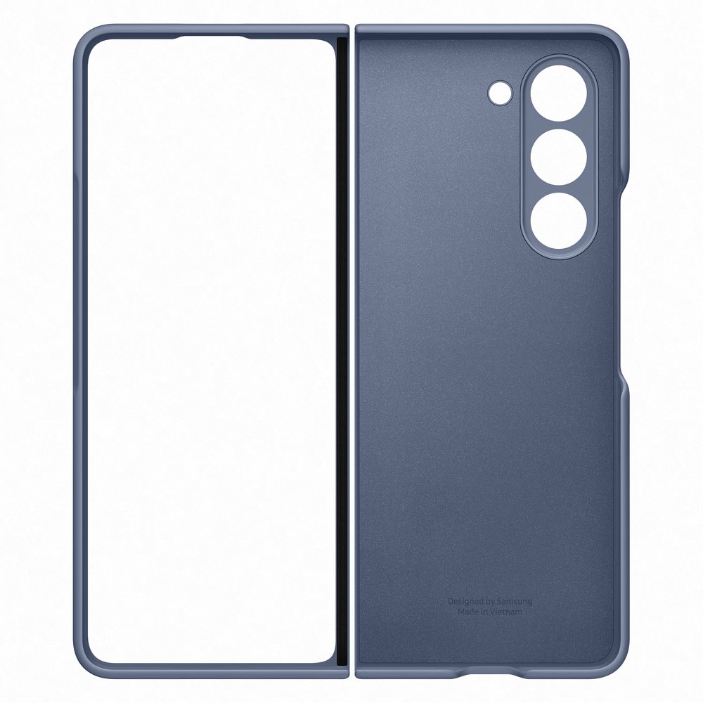 2in1 Silikoninis Dėklas Galaxy Z Fold 5 + Stylus Slim Case Blue
