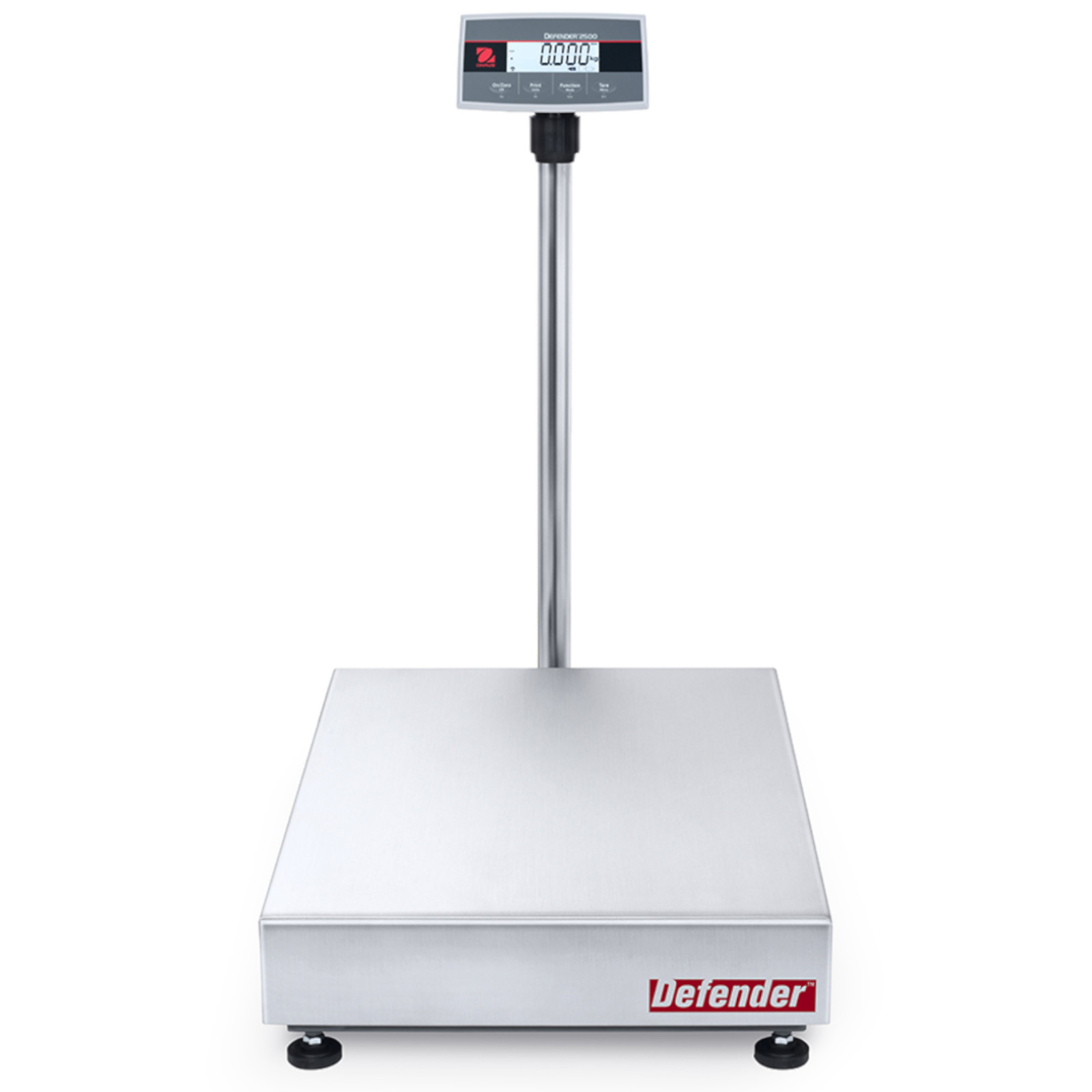 Platforminės Sandėliavimo Svarstyklės Su Legalizavimo Funkcija Ohaus Defender 2500 Lcd 50x60cm 150kg / 50g