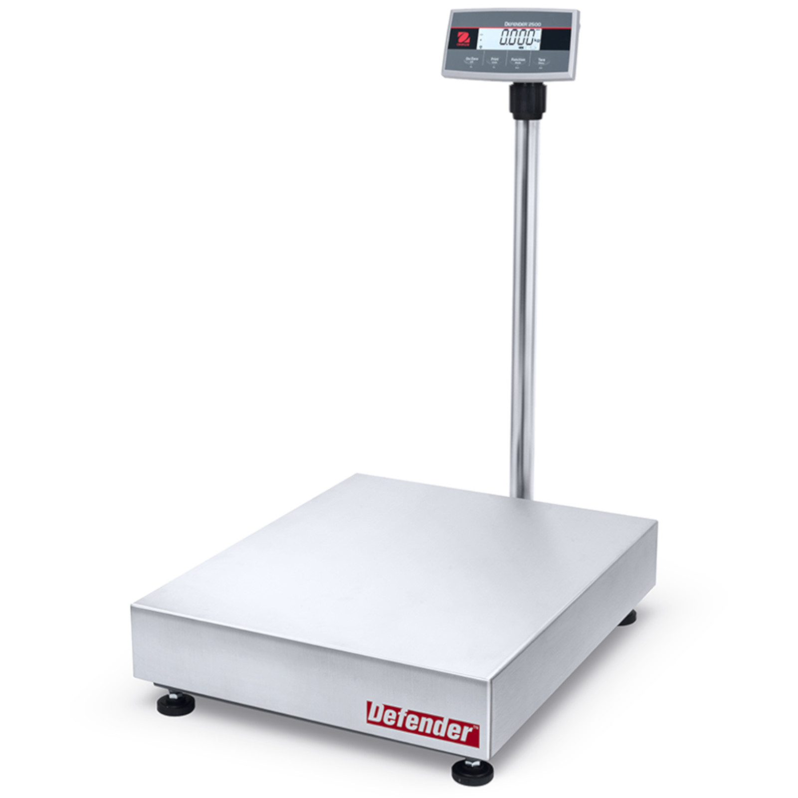 Platforminės Sandėliavimo Svarstyklės Su Legalizavimo Funkcija Ohaus Defender 2500 Lcd 50x60cm 150kg / 50g