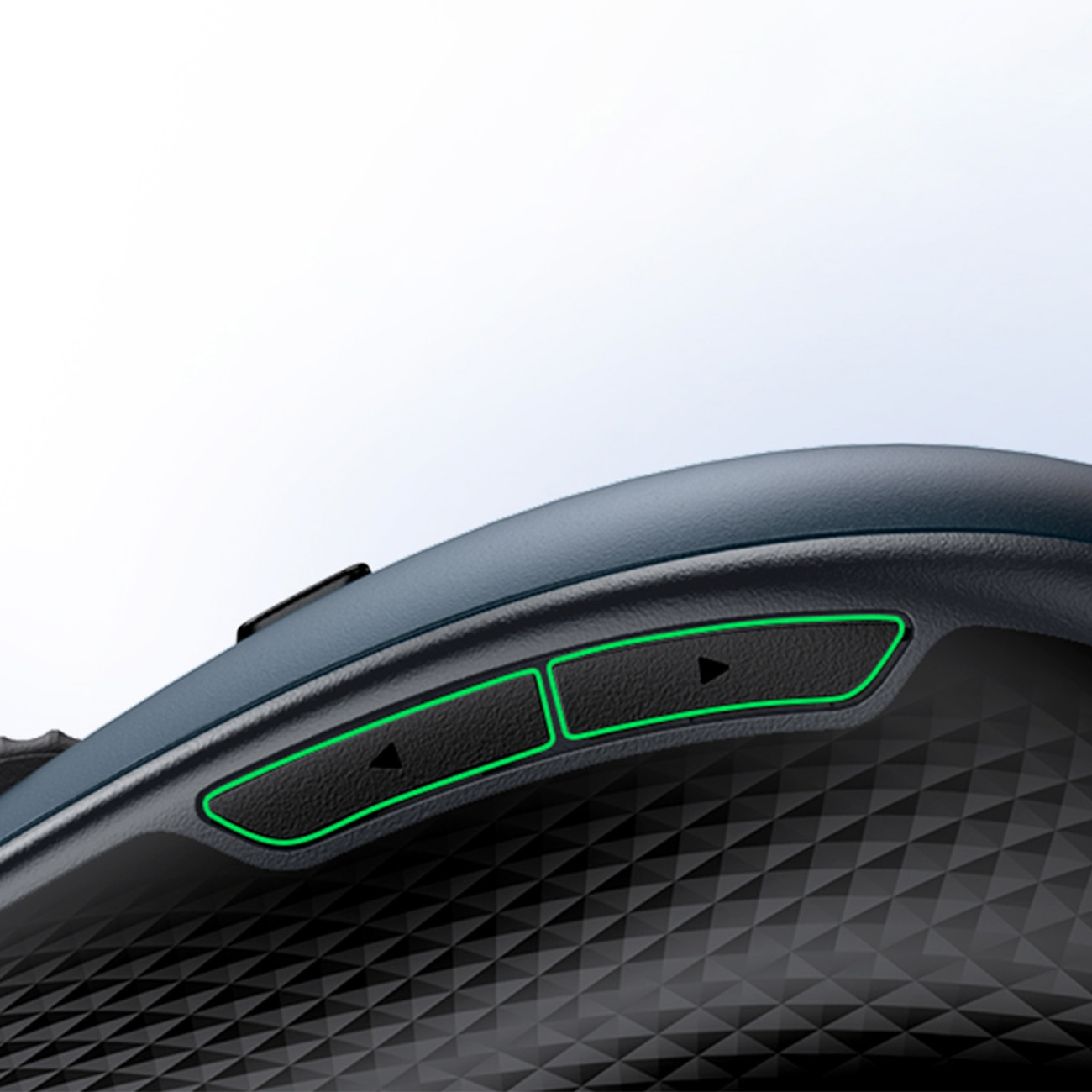 Ergonomiška Belaidė Kompiuterio Pelė Mu101 Bluetooth 2,4 Ghz Mėlyna
