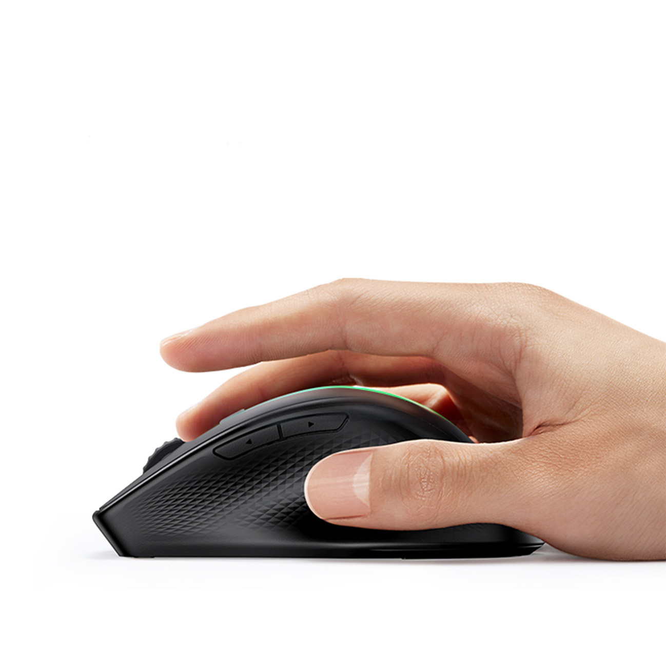Ergonomiška Belaidė Kompiuterio Pelė Mu101 Bluetooth 2,4 Ghz Mėlyna