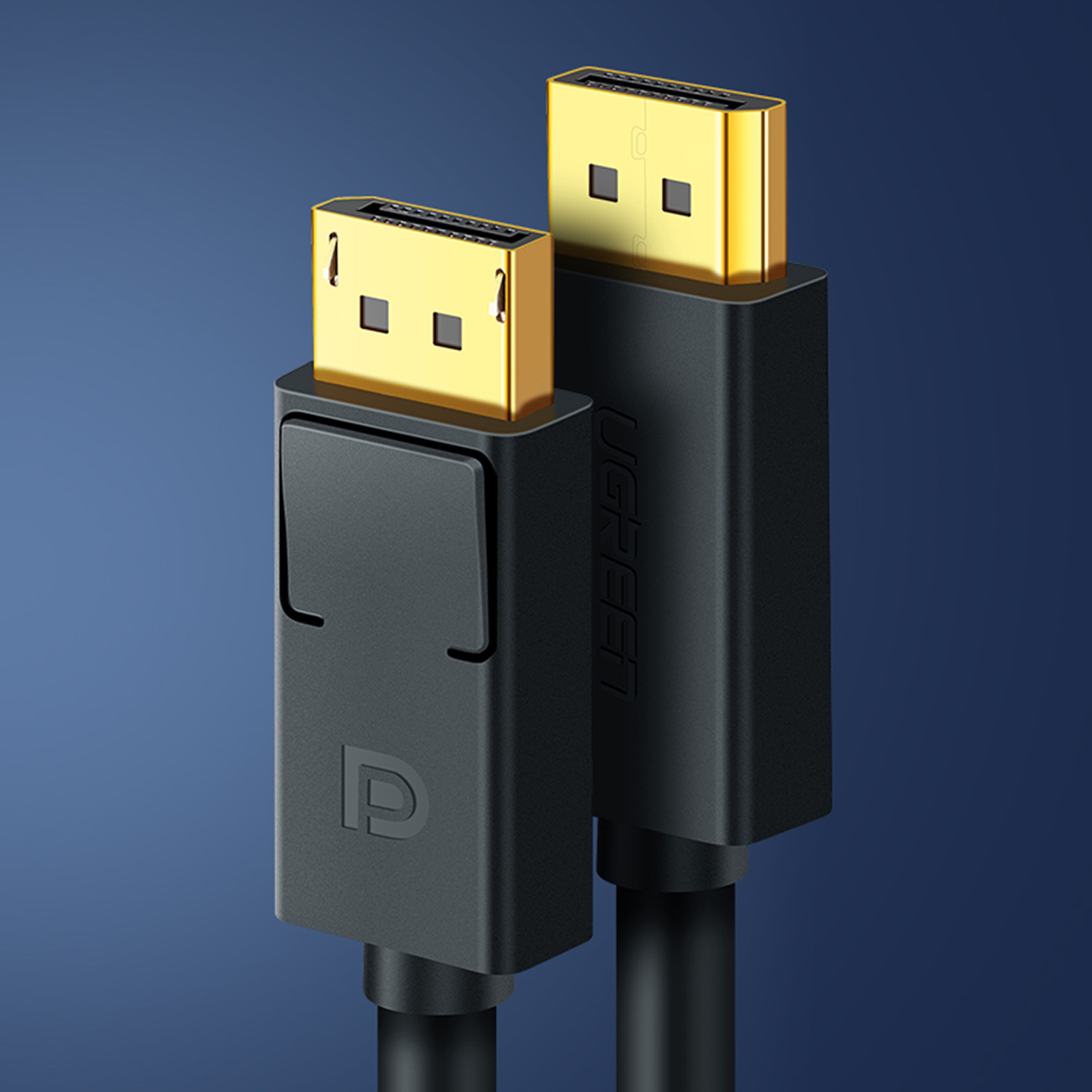 "displayport 4k 30hz" Kabelis 5 M Juodas