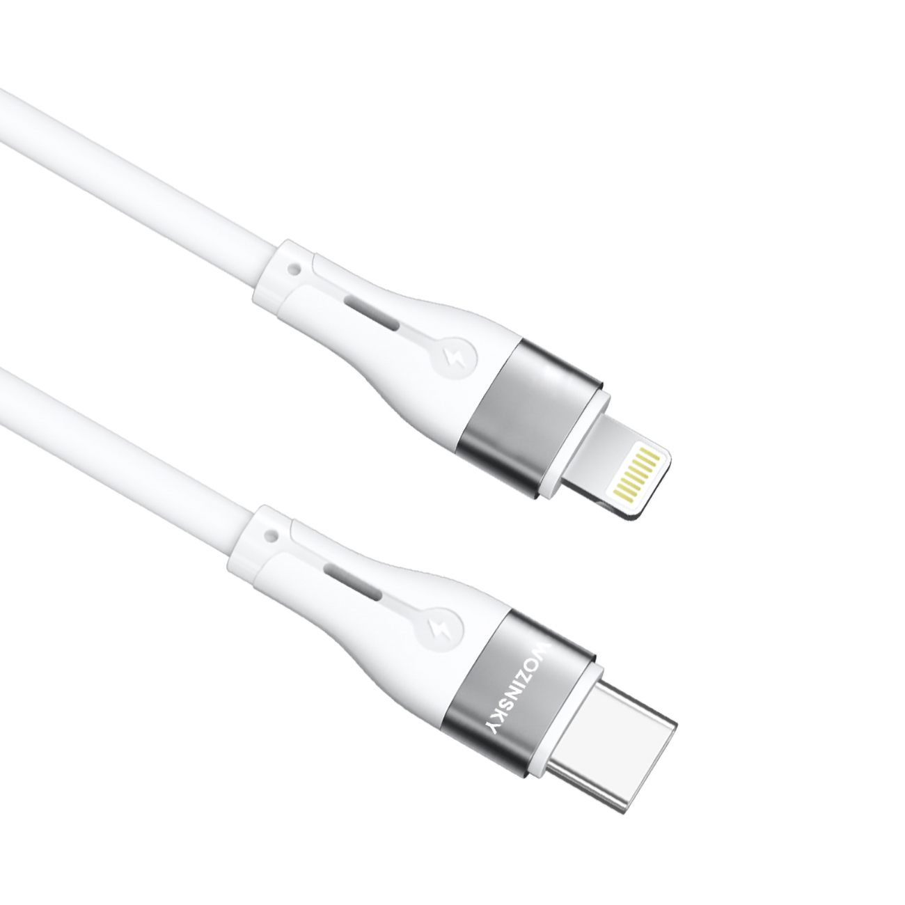 Kabelis Iphone Usb-c - Lightning Pd 27w 1m Baltas