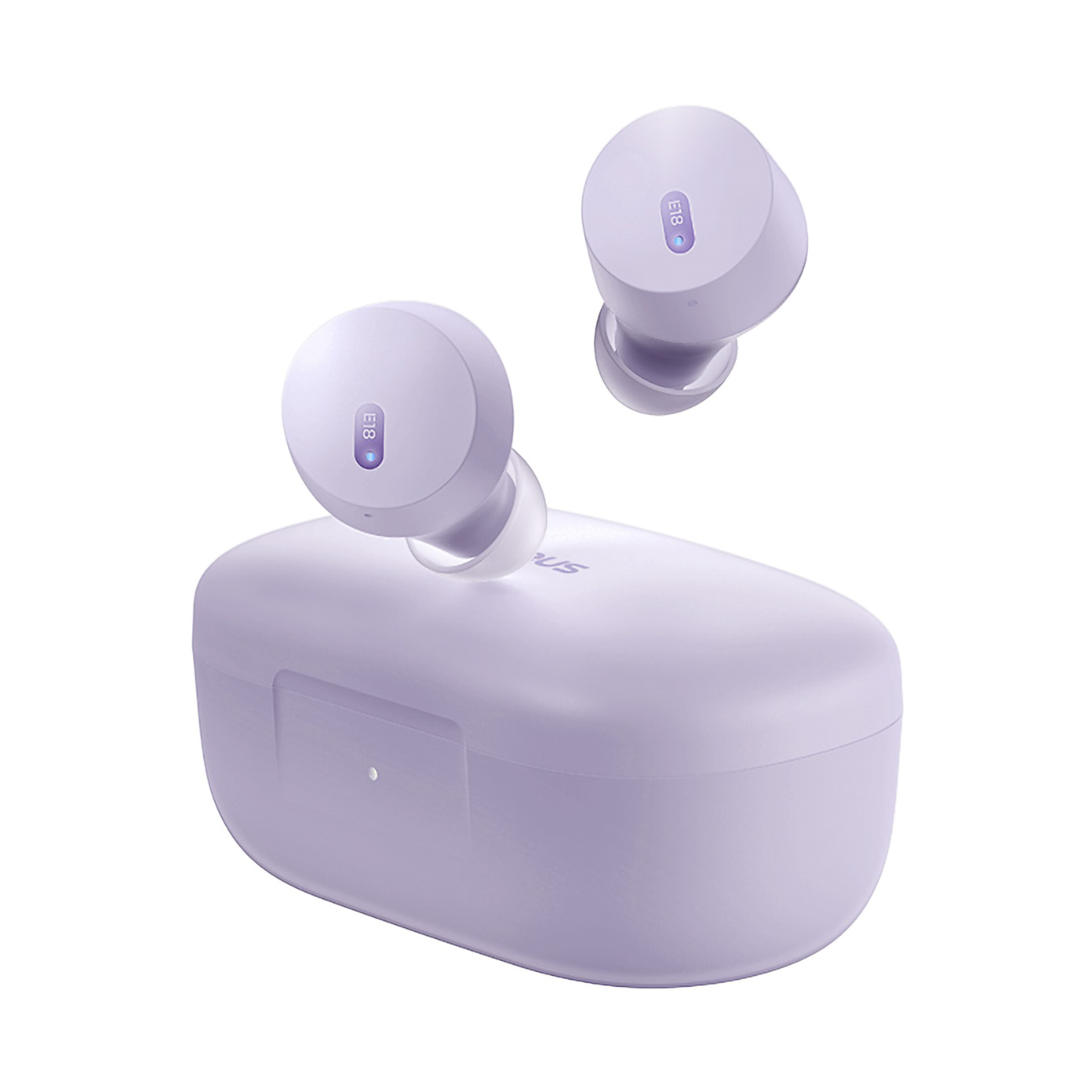 Belaidės Ausinės Bowie E18 Tws Enc Ipx4 Usb-c Violetinės Spalvos