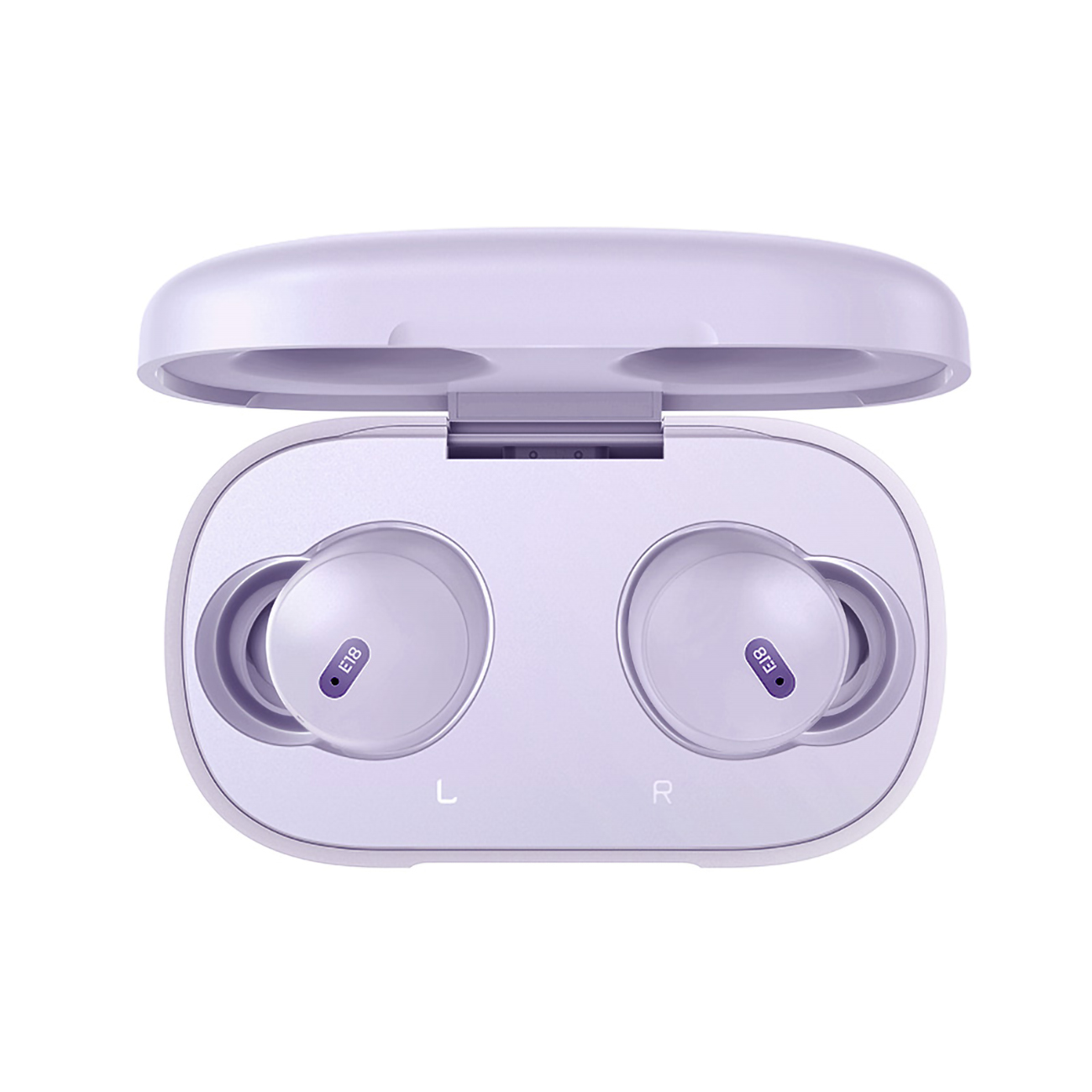 Belaidės Ausinės Bowie E18 Tws Enc Ipx4 Usb-c Violetinės Spalvos