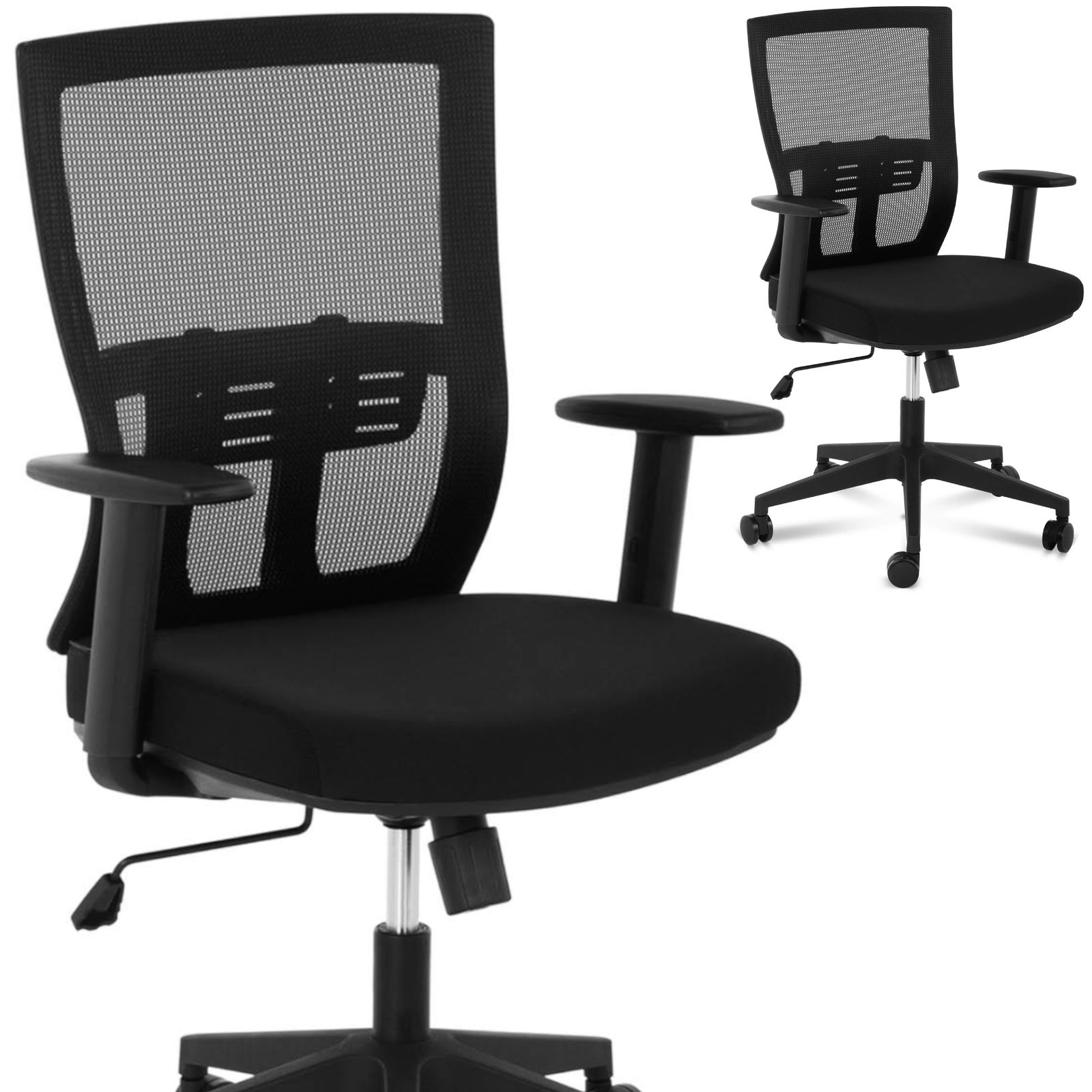 Ergonomiška Biuro Kėdė Su Tinkliniu Atlošu Ir Juosmens Atrama Ne Daugiau Kaip 150 Kg