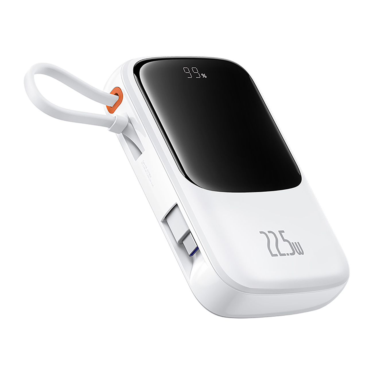10000 Mah "qpow Pro+" 22,5 W Usb-c Maitinimo Bankas - Baltas