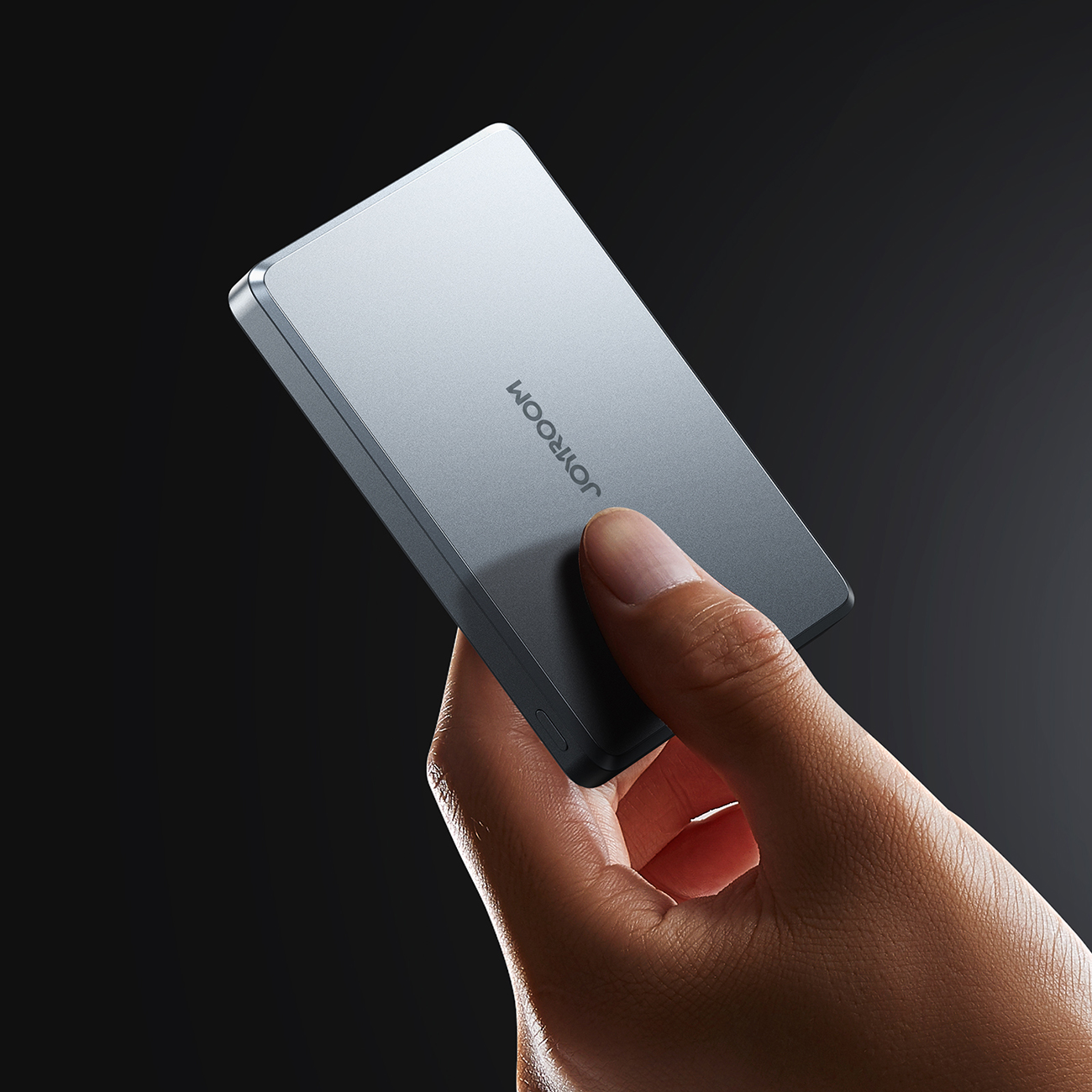 "powerbank Pro" 10000mah Itin Plonas Magnetinis Pd 20w Usb-c Lightning - Pilkas