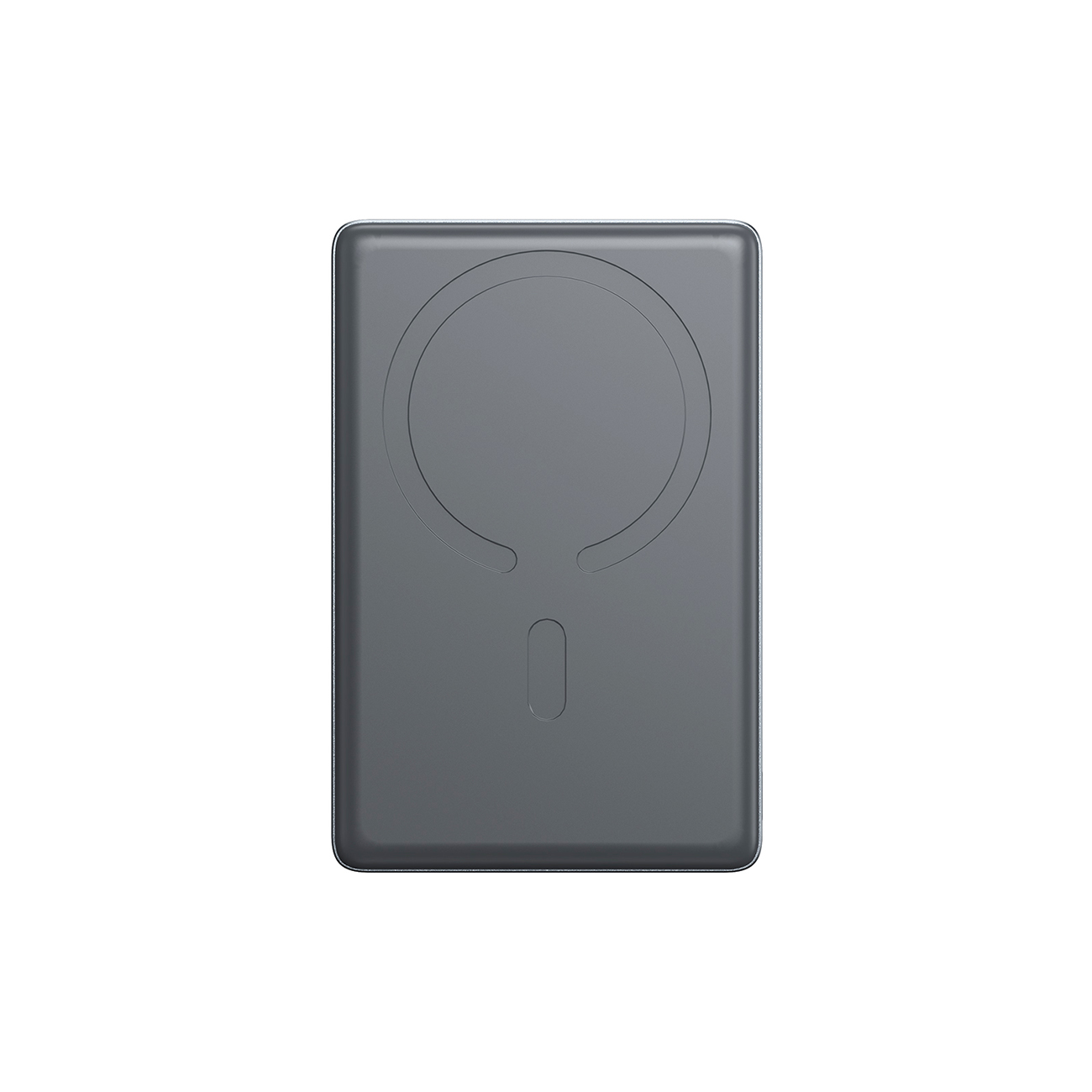 "powerbank Pro" 10000mah Itin Plonas Magnetinis Pd 20w Usb-c Lightning - Pilkas