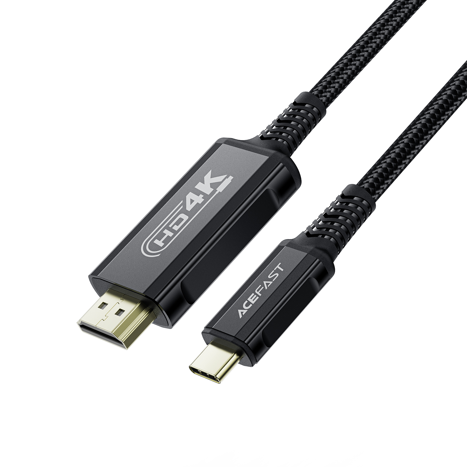 Garso Ir Vaizdo Kabelis Usb-c - Hdmi 4k 60hz Hdr 1,8 M - Juodas