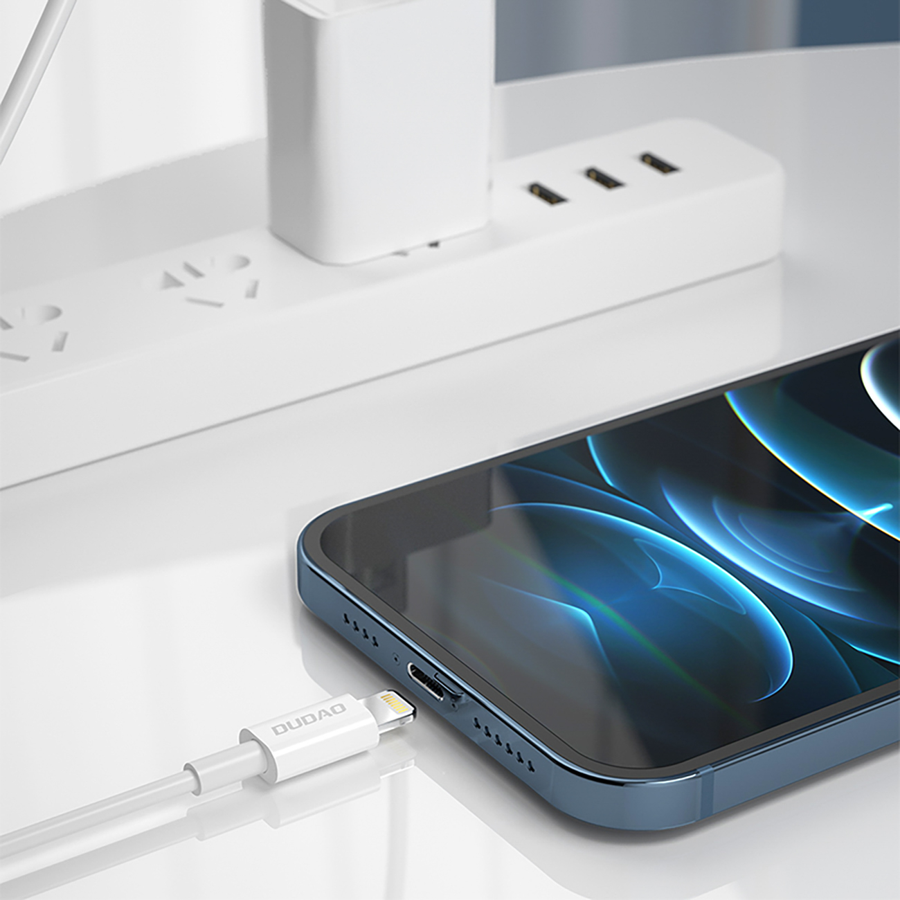 L6x Usb-c - Iphone Lightning Pd 20w 1 M Kabelis - Baltas