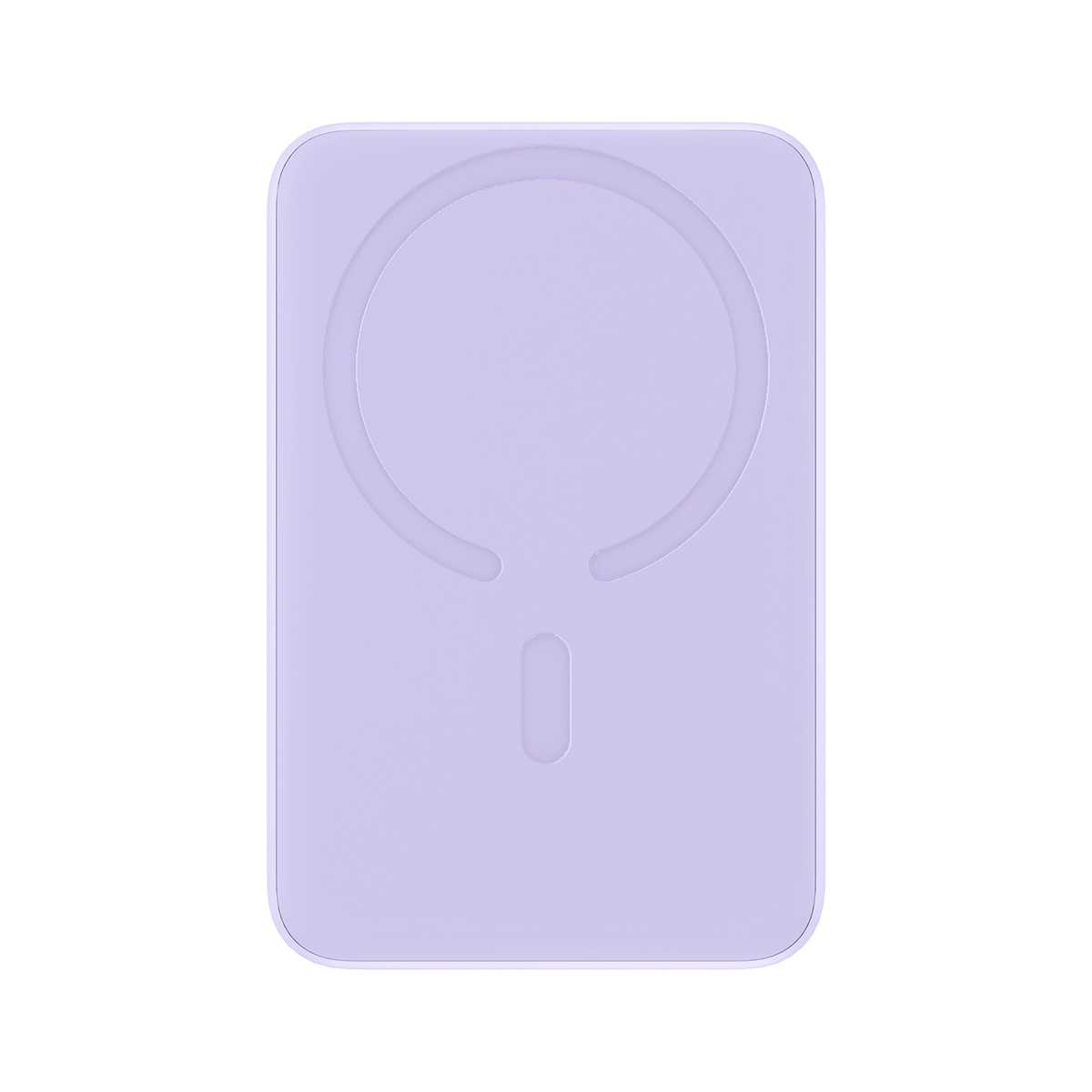 Magnetinis Indukcinis 10000 Mah 20 W Powerbankas + Usb-c Kabelis - Violetinis