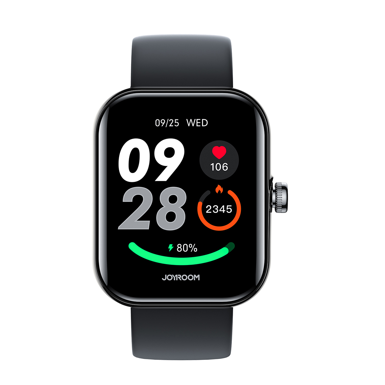 Išmanusis Laikrodis Joyroom Fit-life Jr-ft5 Plus Su Skambučių Priėmimo Funkcija - Juodas