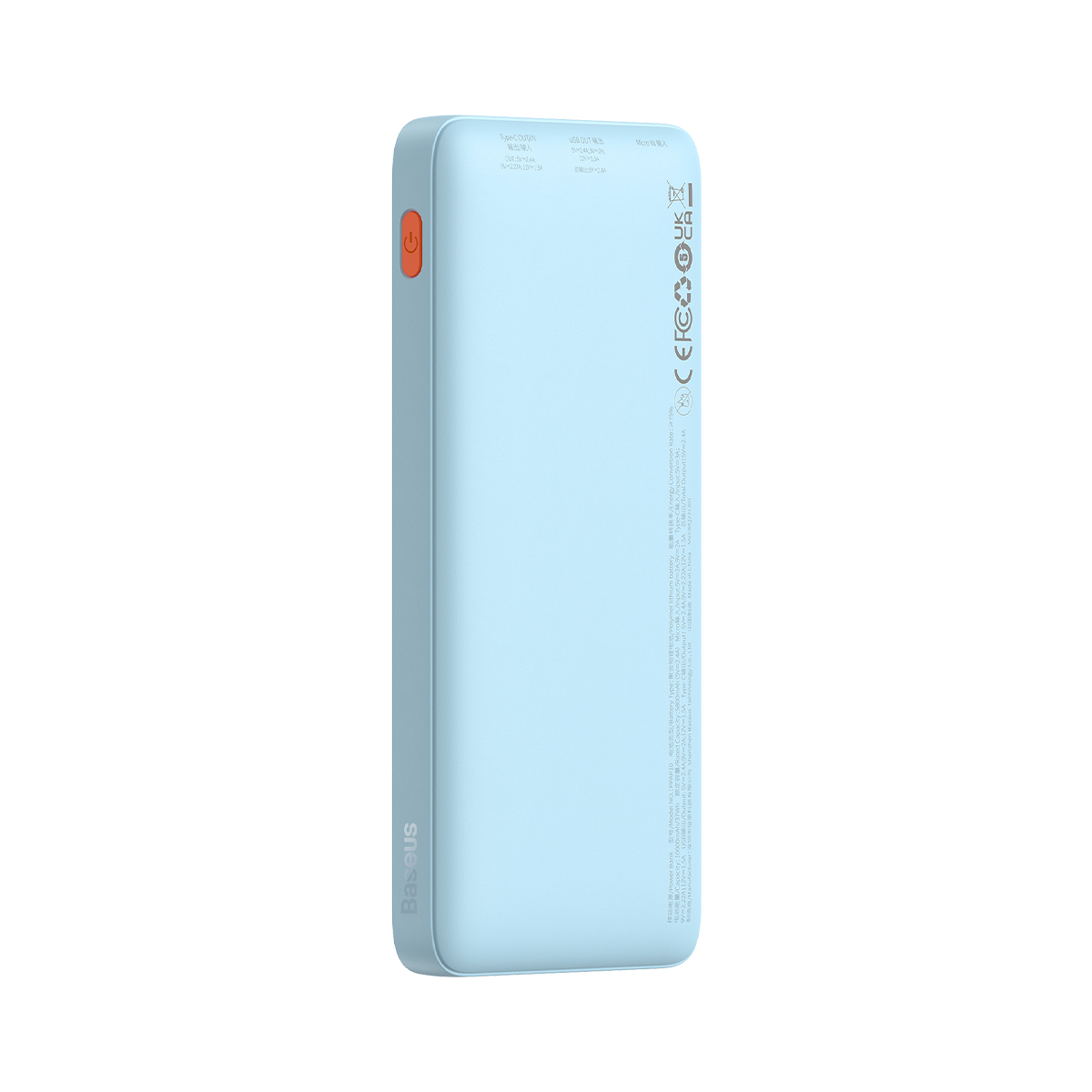 Powerbank 10000mah Airpow Fast Charge 20w - Mėlynas