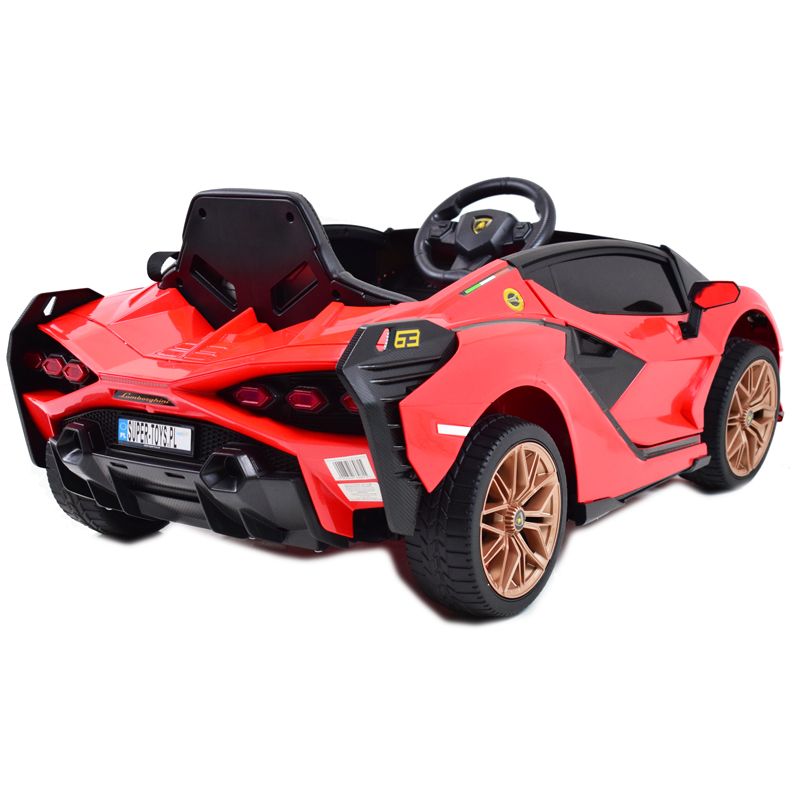 Originalus Lamborghini šienas, Minkšti Ratlankiai, Minkšta Sėdynė, Svyravimo Funkcija - Pilna Galimybė /qls6388