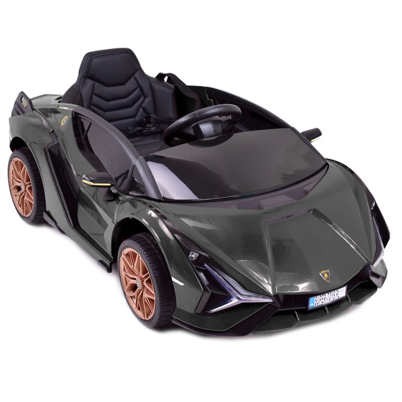 Originalus Lamborghini šienas, Minkšti Ratlankiai, Minkšta Sėdynė, Svyravimo Funkcija - Pilna Galimybė /qls6388