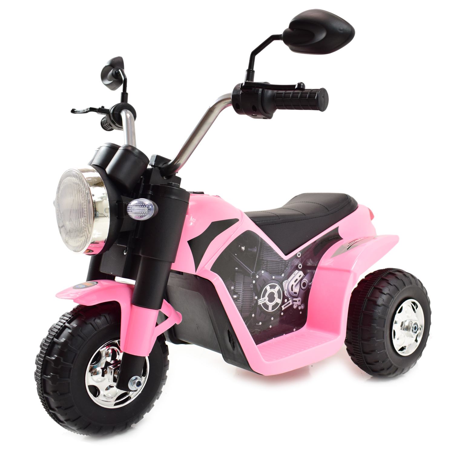 Chopper Motociklas - Pirmasis Kūdikio Motociklas, Minkšta Sėdynė/jc916