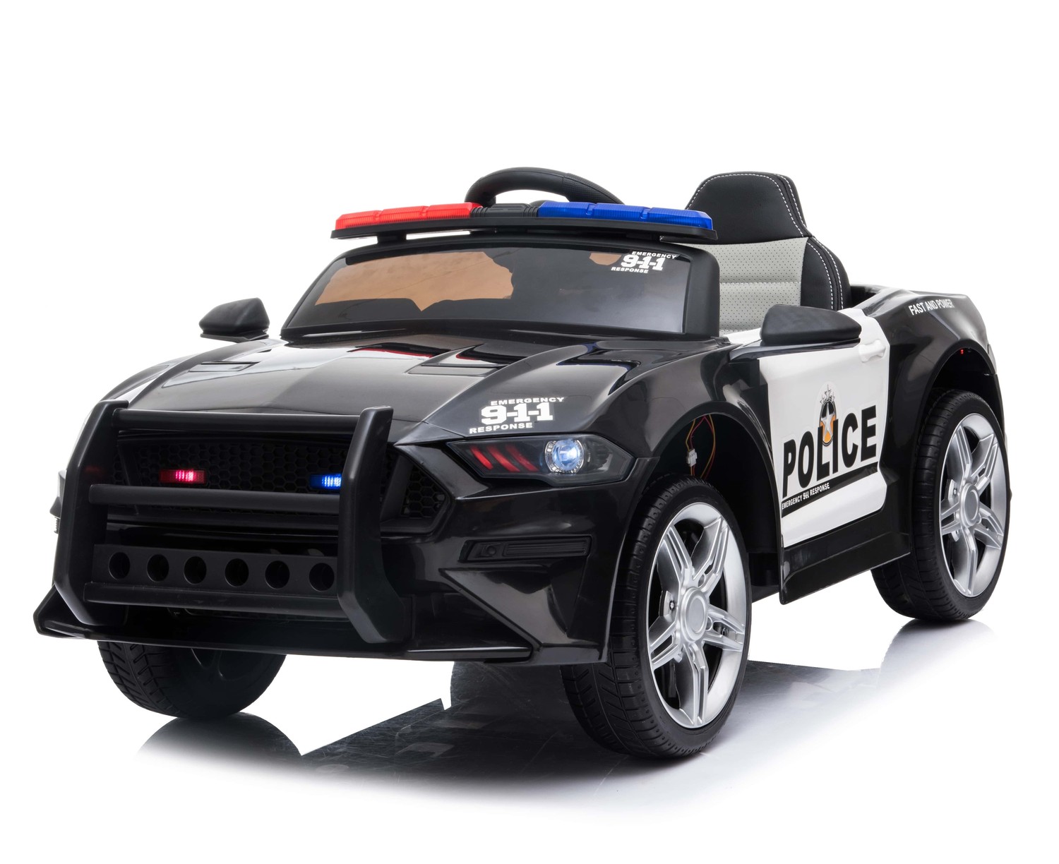 Policijos Automobilis, Garsai, Minkšti Eva Ratai, Minkšta Sėdynė/bbh0007