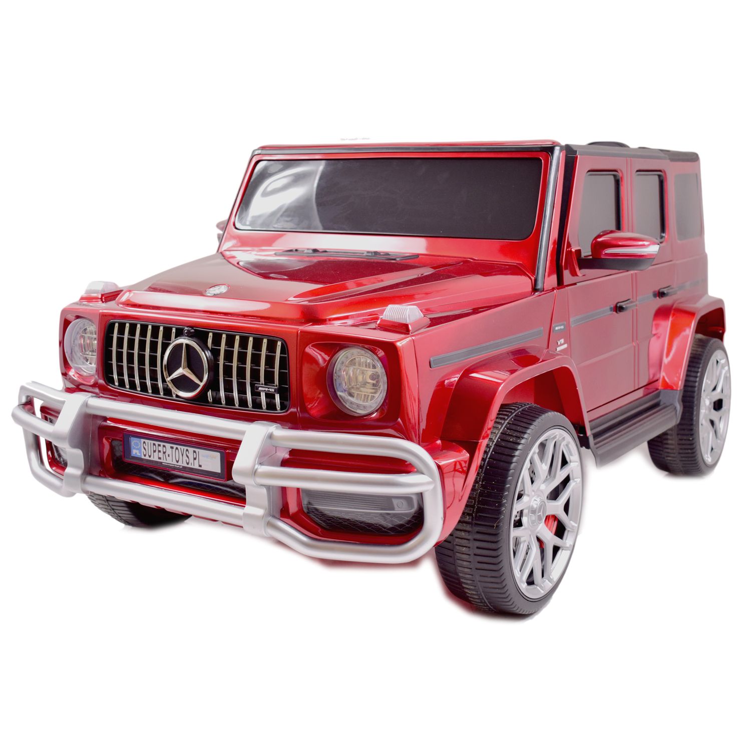 Mercedes G63 Amg 2 Vaikams, 24v, 4x4, Minkšti Eva Ratlankiai, Minkšta Sėdynė, Poliruotas Lakas, Pilna Komplektacija/s-307
