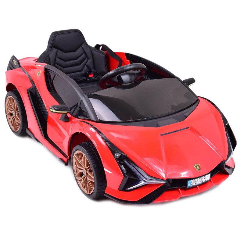 Originalus Lamborghini šienas, Minkšti Ratlankiai, Minkšta Sėdynė, Svyravimo Funkcija - Pilna Galimybė /qls6388