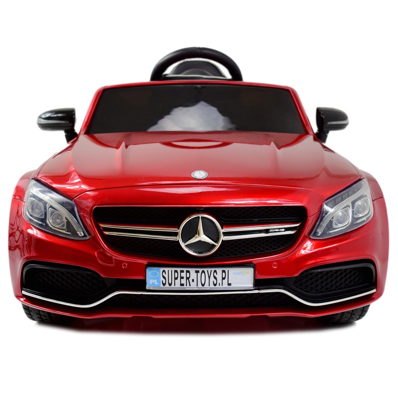 Mercedes C 63 S Coupe, Minkšta Sėdynė , Minkšti Ratai, Esw Sistema, 5 Taškų Saugos Diržai /qy-1588