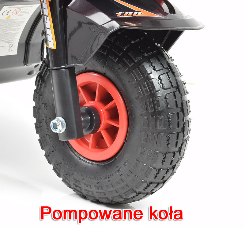 Mega Variklis 4 Pavaros, 2 Stiprūs 2 Varikliai, Atlošas, Pripučiami Ratai / Pb-378