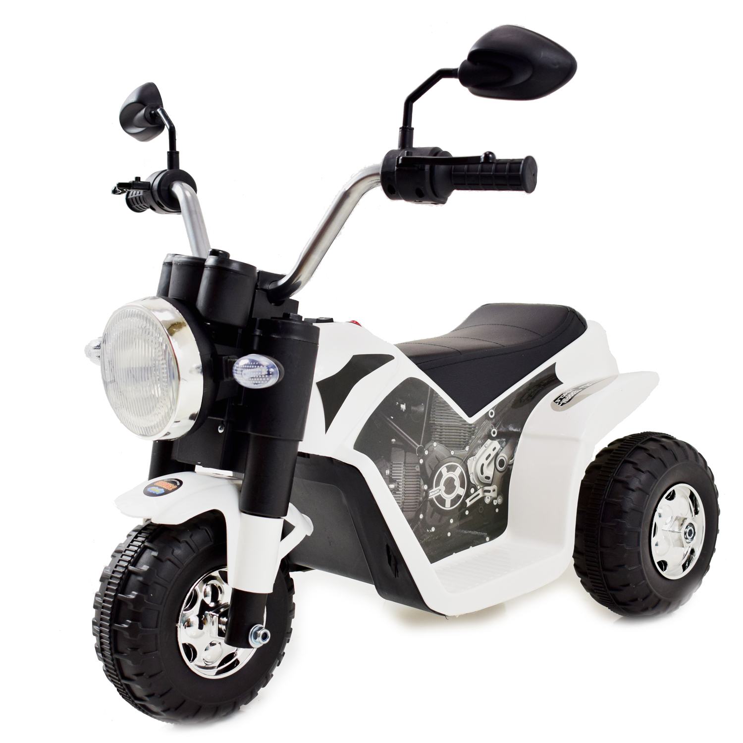 Chopper Motociklas - Pirmasis Kūdikio Motociklas, Minkšta Sėdynė/jc916