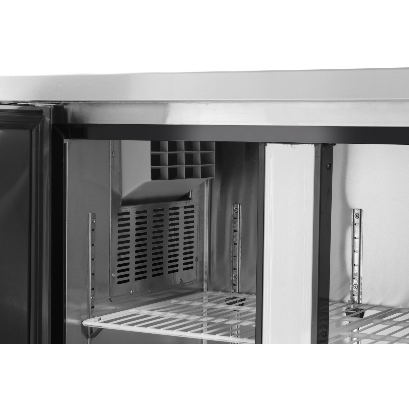 "kitchen Line" šaldytuvas Su 120 Cm Pločio Stalviršiu -2/+8 Laipsnių C - Hendi 233344