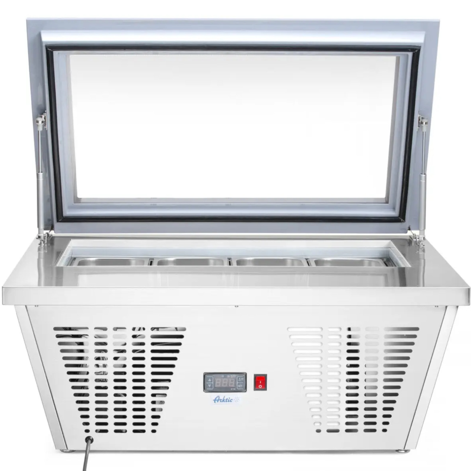 šaldytuvo Salotų Vitrina 8x Gn 1/6 77l Arktic Hendi 233689