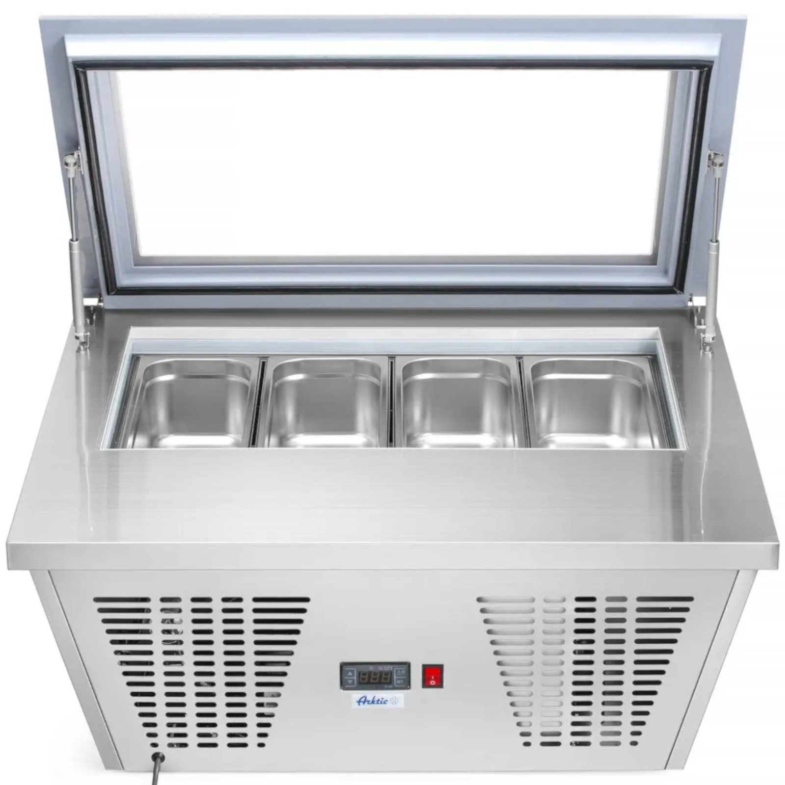 šaldytuvo Salotų Vitrina 8x Gn 1/6 77l Arktic Hendi 233689